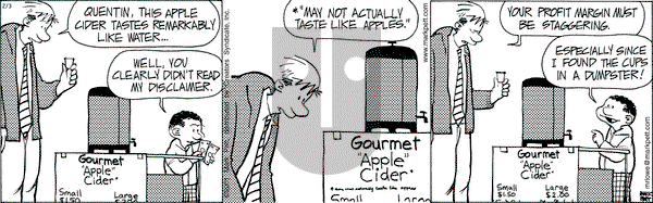 Mr. Lowe on Monday February 3, 2025 Comic Strip