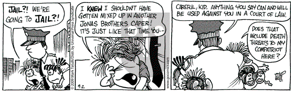 Heart of the City on Wednesday September 2, 2009 Comic Strip