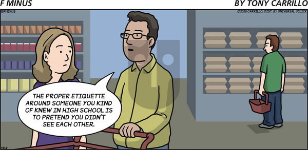 F Minus on Sunday October 2, 2016 Comic Strip