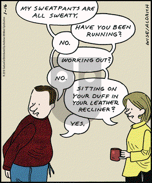 Real Life Adventures on Wednesday January 16, 2019 Comic Strip