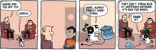 Pooch Cafe on Saturday March 28, 2015 Comic Strip