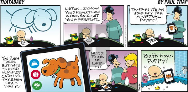 Thatababy - Sunday July 27, 2014 Comic Strip
