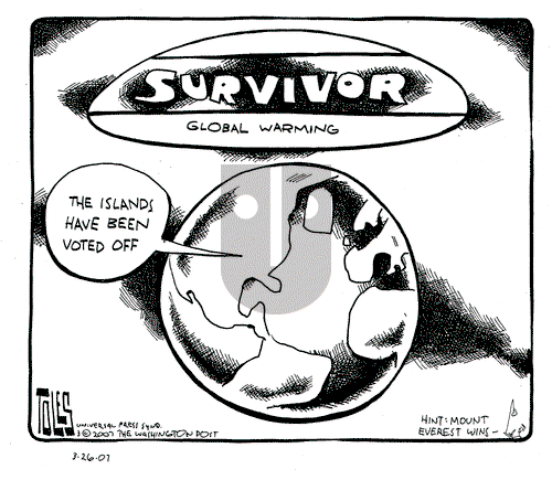 Tom Toles on Monday March 26, 2007 Comic Strip