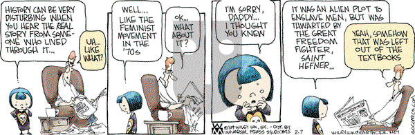 Non Sequitur on Saturday February 7, 2009 Comic Strip