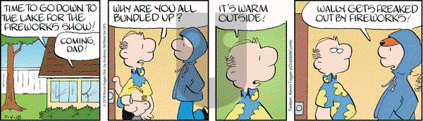 Drabble on Wednesday July 4, 2018 Comic Strip