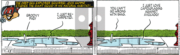 Over the Hedge on Wednesday April 25, 2012 Comic Strip