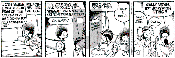 Grand Avenue on Monday September 6, 1999 Comic Strip
