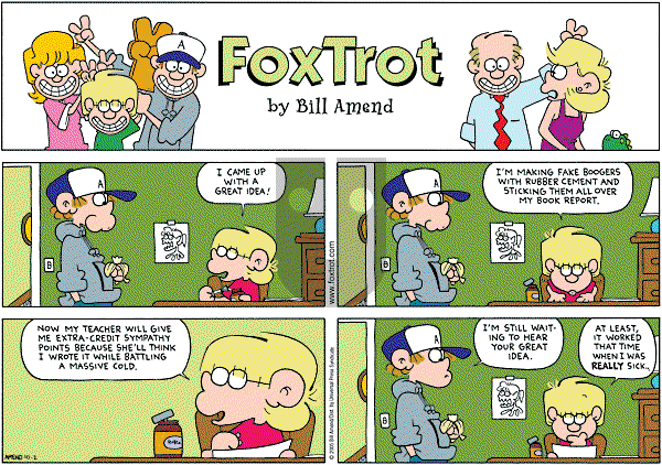 FoxTrot on Sunday October 2, 2005 Comic Strip