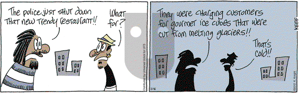 The Knight Life on Friday March 16, 2012 Comic Strip