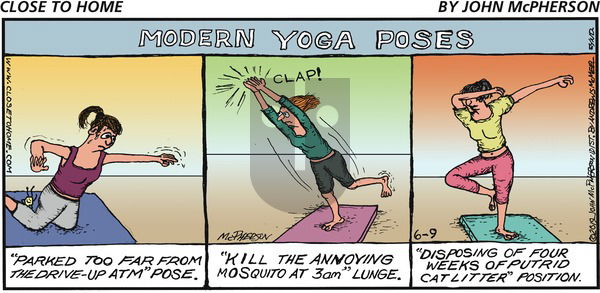 Close to Home on Sunday June 9, 2019 Comic Strip