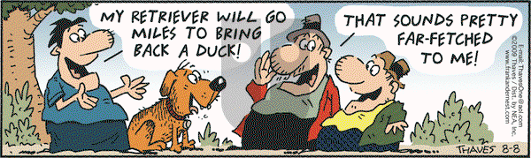 Frank and Ernest on Saturday August 8, 2009 Comic Strip