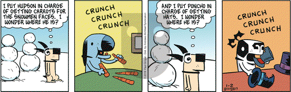 Pooch Cafe on Wednesday January 2, 2019 Comic Strip