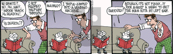 Monty on Friday November 9, 2018 Comic Strip