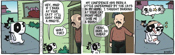 Pooch Cafe on Thursday May 3, 2012 Comic Strip