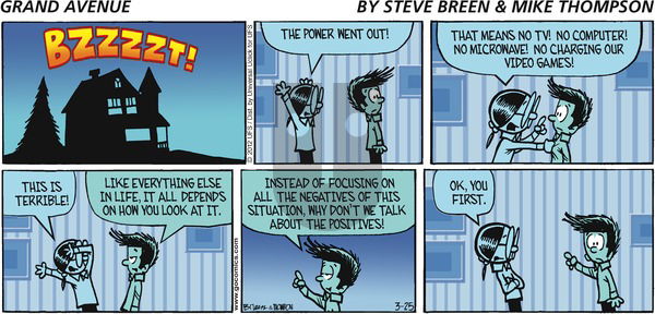 Grand Avenue on Sunday March 25, 2012 Comic Strip