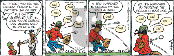 Cleats - Thursday March 22, 2007 Comic Strip