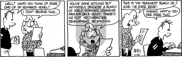 Luann on Thursday February 25, 1993 Comic Strip