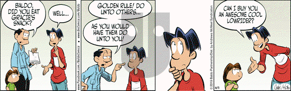 Baldo on Friday October 11, 2019 Comic Strip