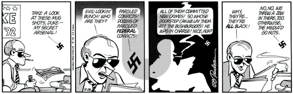 Doonesbury on Saturday December 28, 1991 Comic Strip