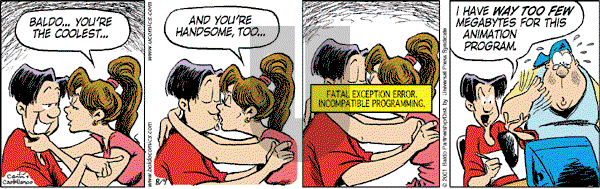 Baldo - Thursday August 9, 2001 Comic Strip