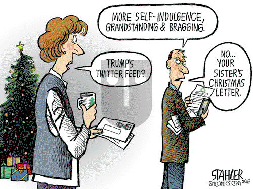 Jeff Stahler on Wednesday December 21, 2016 Comic Strip