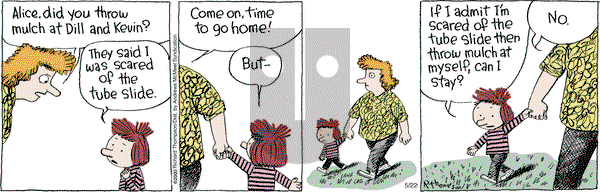 Cul de Sac - Wednesday May 22, 2024 Comic Strip