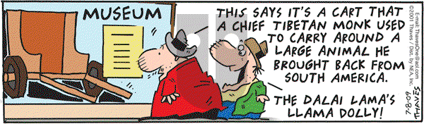 Frank and Ernest - Wednesday July 8, 2009 Comic Strip