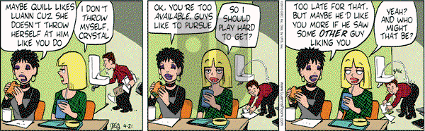 Luann on Wednesday April 21, 2010 Comic Strip