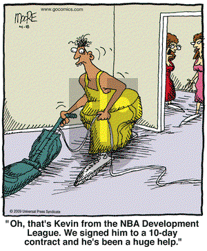 In the Bleachers on Wednesday April 8, 2009 Comic Strip