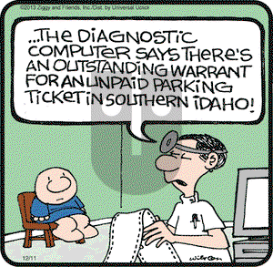 Ziggy on Wednesday December 11, 2013 Comic Strip
