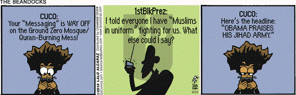 La Cucaracha on Saturday September 25, 2010 Comic Strip