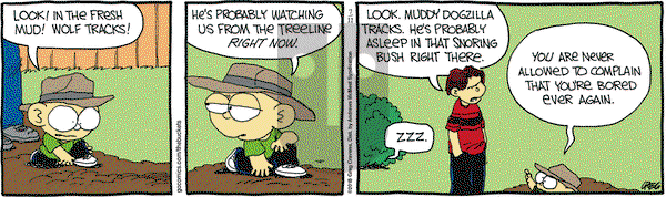 The Buckets on Wednesday July 11, 2018 Comic Strip