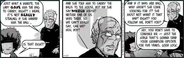 The Boondocks on Tuesday June 24, 2014 Comic Strip