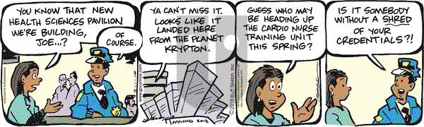 JumpStart on Thursday March 1, 2018 Comic Strip