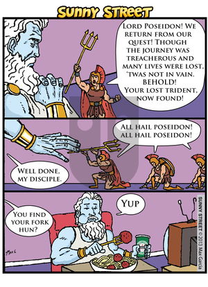Sunny Street on Wednesday October 23, 2013 Comic Strip
