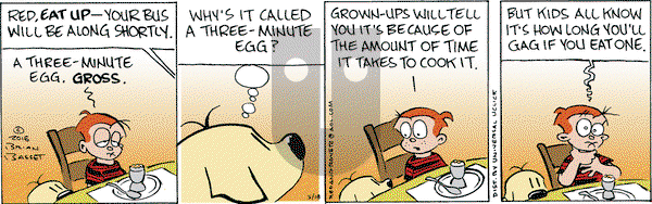 Red and Rover on Friday March 18, 2016 Comic Strip