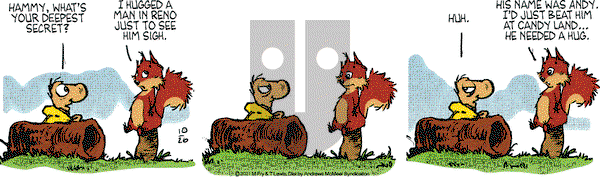 Over the Hedge - Tuesday October 26, 2021 Comic Strip