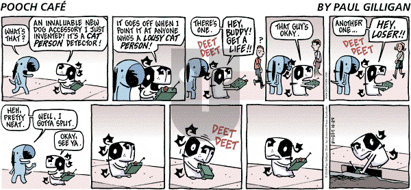 Pooch Cafe on Sunday October 29, 2006 Comic Strip