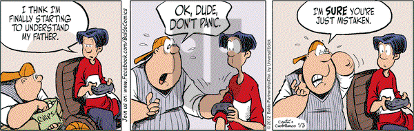 Baldo on Tuesday January 3, 2012 Comic Strip