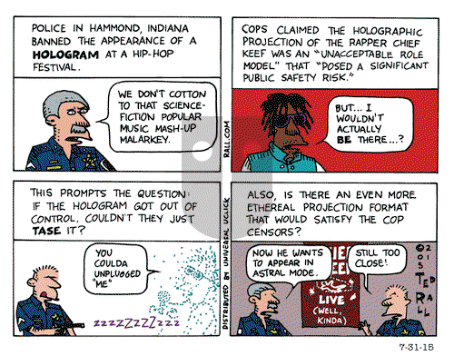 Ted Rall on Friday July 31, 2015 Comic Strip