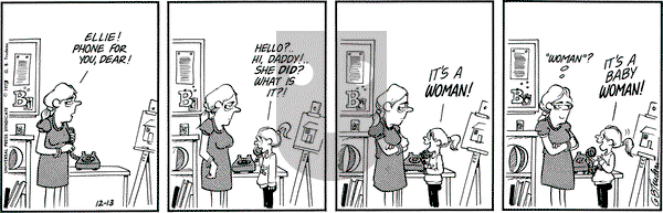 Doonesbury - Thursday December 13, 1973 Comic Strip