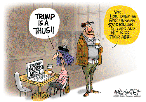 Mike Lester on Tuesday March 4, 2025 Comic Strip