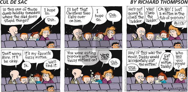 Cul de Sac on Sunday December 16, 2007 Comic Strip