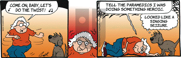 Lola on Thursday April 25, 2019 Comic Strip