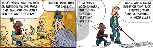 Frazz on Friday September 20, 2019 Comic Strip
