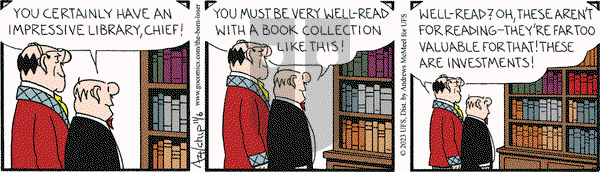 The Born Loser on Monday November 6, 2023 Comic Strip