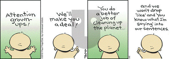 Thatababy on Thursday September 6, 2012 Comic Strip