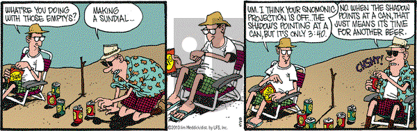 Monty on Thursday August 5, 2010 Comic Strip