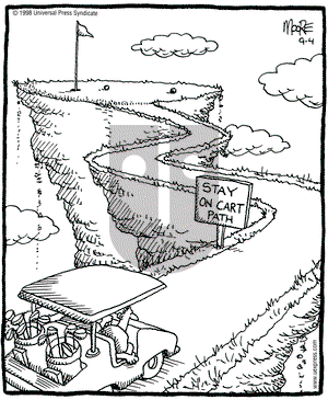 In the Bleachers on Friday September 4, 1998 Comic Strip