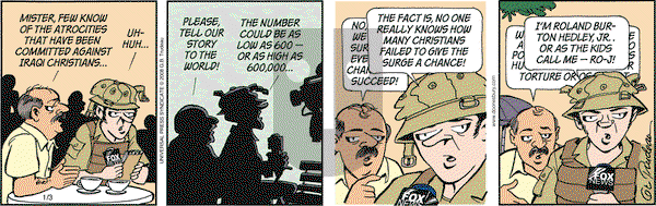 Doonesbury - Saturday January 3, 2009 Comic Strip